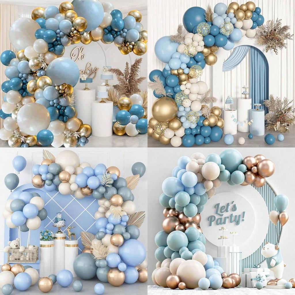Birthday Balloon Set Holiday Party Decoration Latex Balloon Wedding Opening Balloon Chain Arch