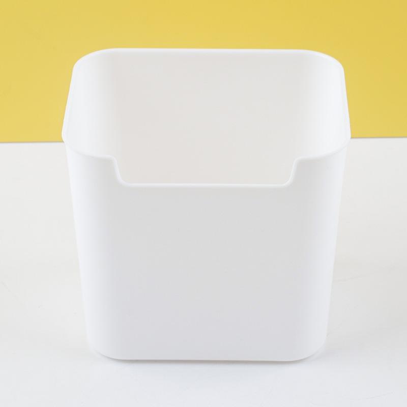 Large Capacity Drop Resistant Simple Style Desktop Pen Holder Stationery Storage Pencil Case
