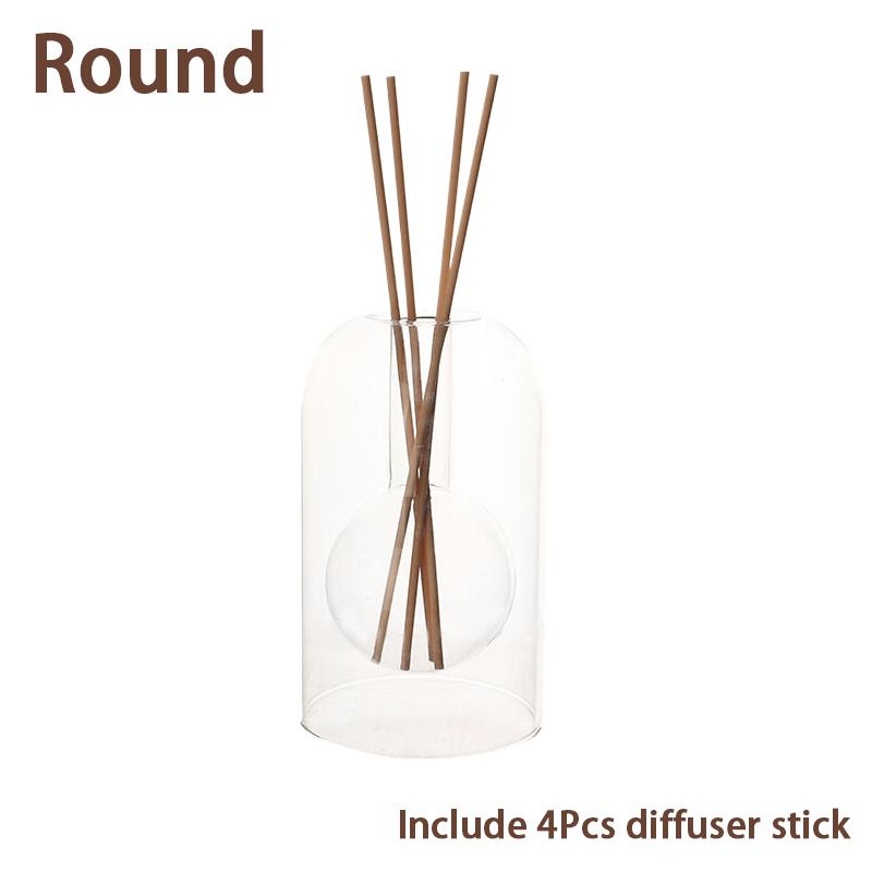 Storage Containers Diffuser Bottles Aromatherapy Diffuser Bottle Modern Simple Diffuser Glass Bottle Essential Oil Organizers A1