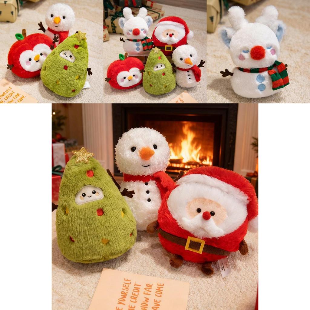 Santa Claus Stuffed Animal With Premium Plush For Christmas Tree Decoration And Children