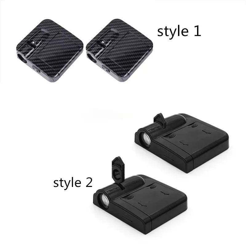 2P Car Door LED Welcome Lamp Is Suitable for BMW Mx1x3x5x7x6 Logo Projection Wireless Automatic Induction Projection Badge Lamp.