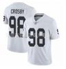 Raiders Raiders #4 CARR 17 #ADAMS 98 #CROSBY Ragbyové tričko