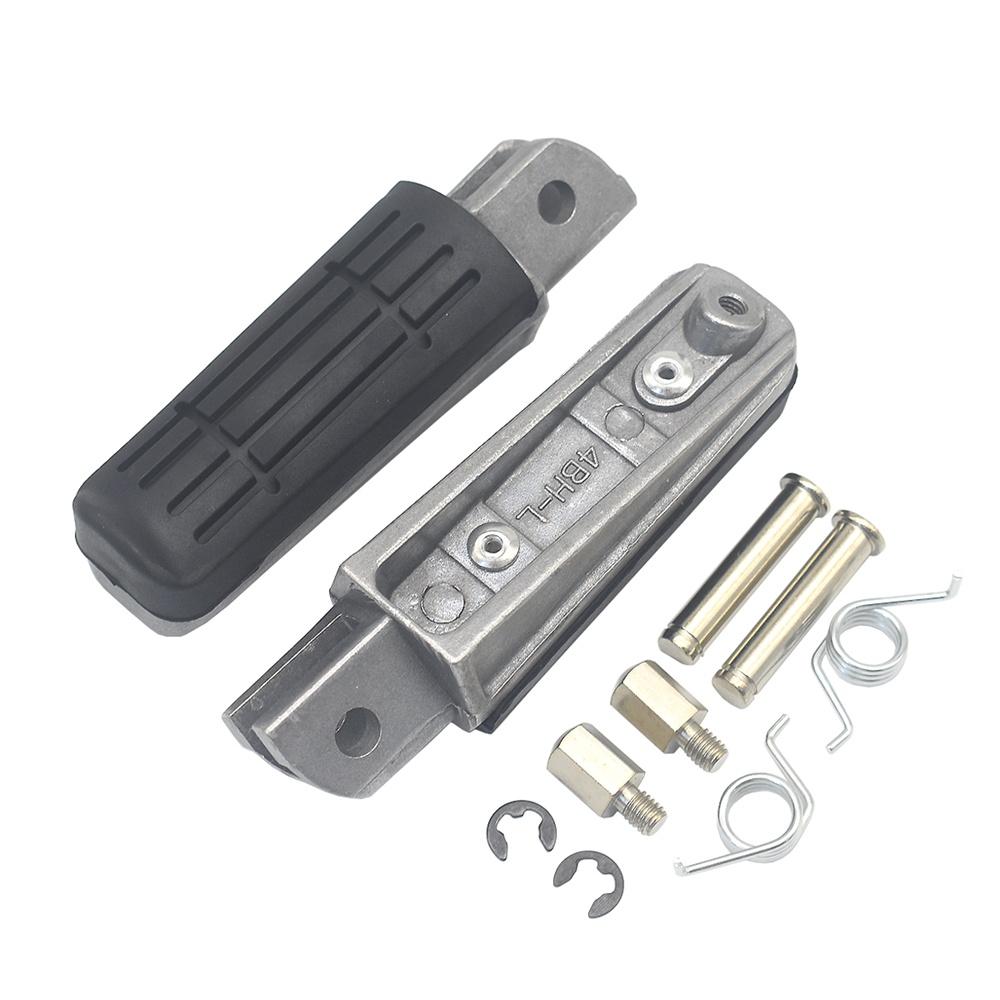 Pour Yamaha R1 R6 FZ400 FZ600 FZS600 FZS1000 FZ1000 FZ8 FZ6 FZ1 XJ600 XJ900 TDM900 BT1100 Repose-pieds Avant Repose-pieds Pédale