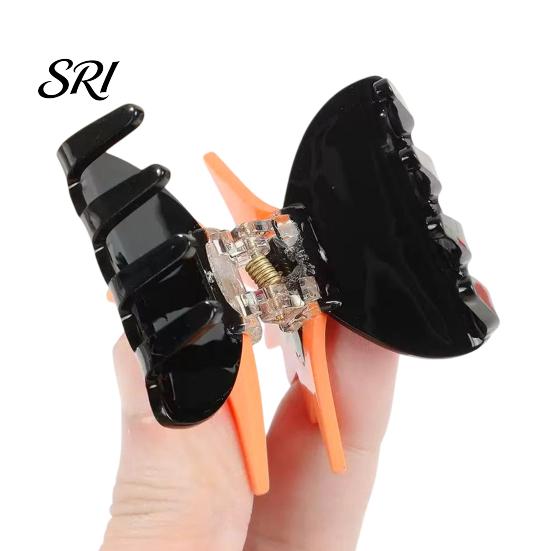 Clip per Capelli Semiraccolti Artiglio per Capelli Decorazione Farfalla in Acrilico Parte Posteriore della Testa Scuola Leggero Resistente alla Rottura Shark Acconciatura a Chignon Accessorio per Coda di Cavallo Uscita Casual