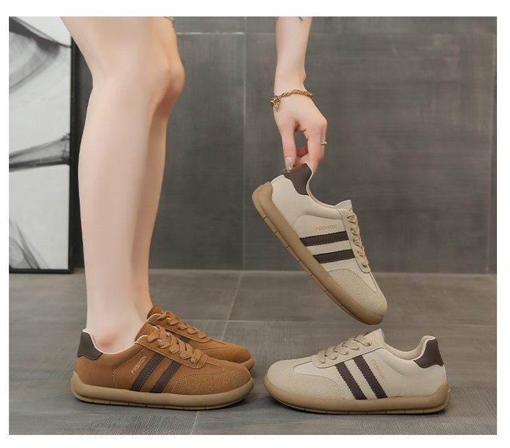 Sports and Leisure Shoes New Spring and Autumn Flat-bottomed German Training Shoes Forrest Gump Shoes