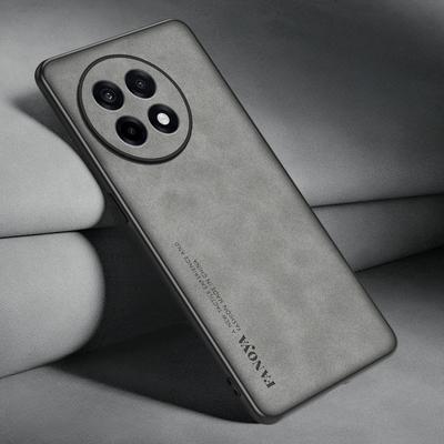 For Oneplus ACE 5 Pro ACE5 Sheepskin Leather Phone Case for Oneplus 13R 12R 11R 10 Pro Ultra Matte Soft Edge Back Cover Bumper