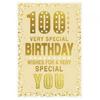 Simon Elvin 100th Birthday Greetings Card (Pack of 6)