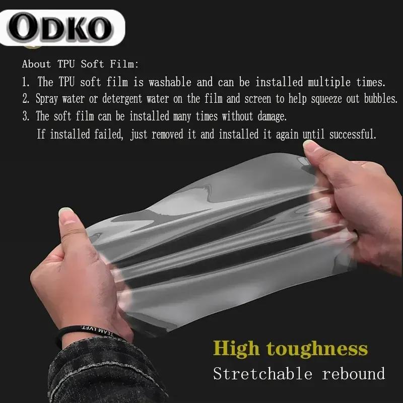 For Kia Sportage NQ5 - Car Exterior Film TPU PPF Headlamps Protective film Anti scratch Repair membrane Smoked headlight