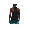 Under Armour Iso-Chill Solid Color Sleeveless Running Sports T-Shirt Men Tops Black 1377875-001