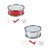 11" Snare Drum, Portable with Practice Gloves, Music Drum Percussion Instrument Musical Instrument for Boys Kids Adults Teens