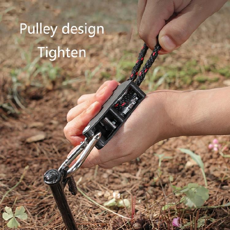 Fixtures Rope Heavy Clip Ratchet Hanging Rope for Gardening Grow Plant Tent Rope