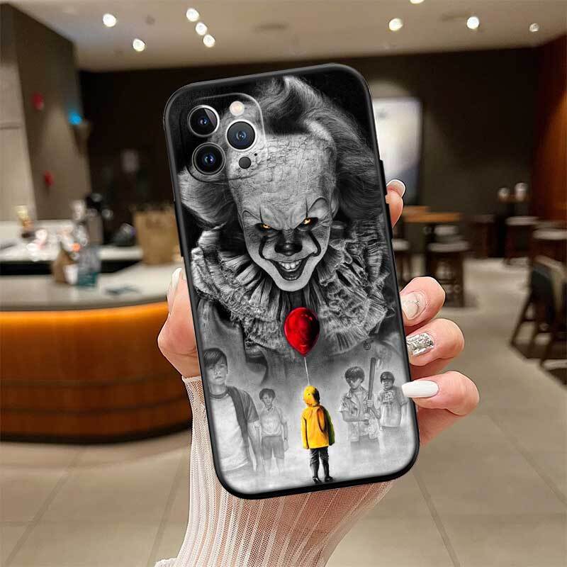 Horror C-Clown Case for Samsung M55 M35 M15 A02 A05S A05 A06 A15 A12 A13 A10 A16 A20 A22 A24 A25 A30 A31 A32 A33 A35 A42 A50
