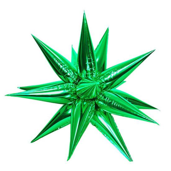 50Pcs 18-inch Cone Star Balloon Metallic Leakproof Thicker Baby Shower Birthday Wedding Party Decoration Aluminum Film Balloon Kit