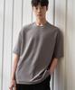 DRAW FIT Cooling Embossed T-Shirt [Grey]