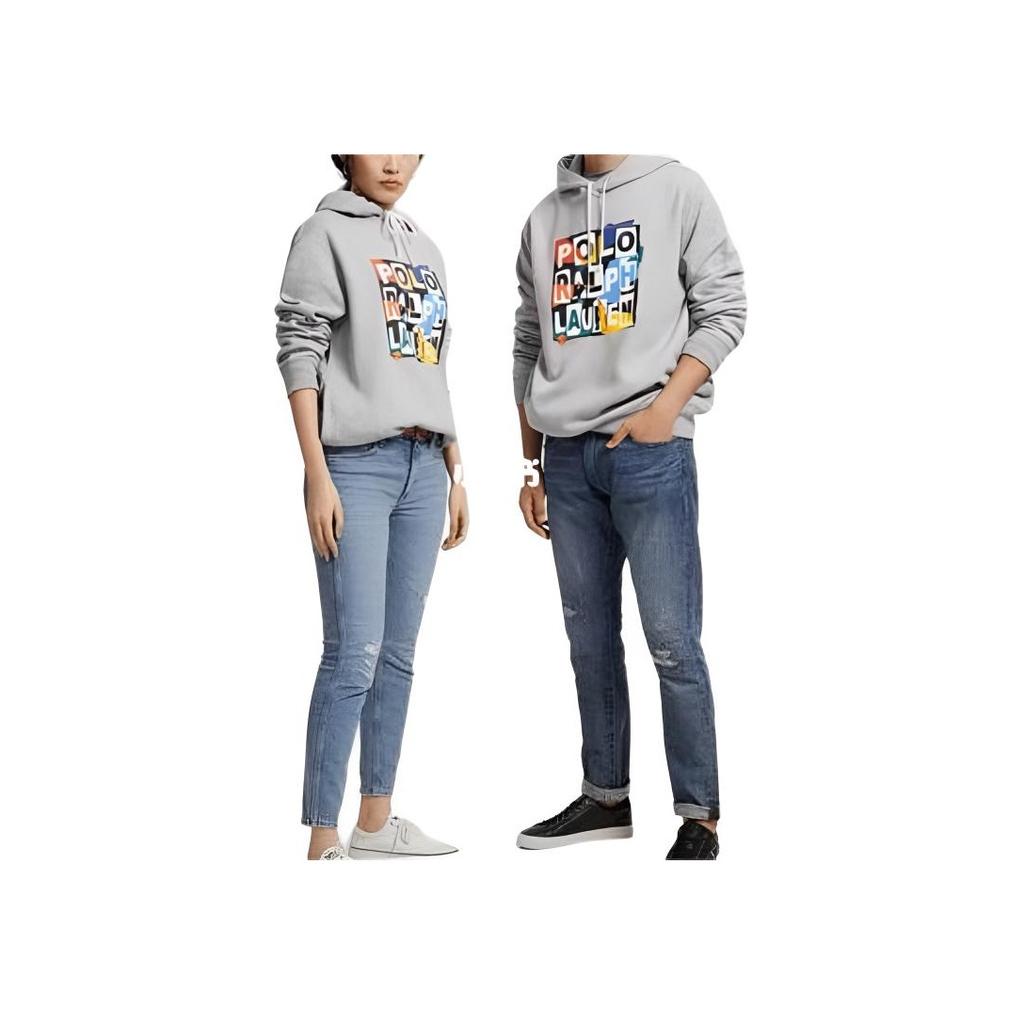 Polo Ralph Lauren Ss22 Hooded Pony Logo Fleece Sweatshirt Unisex Sweatshirt Gray 710868912002