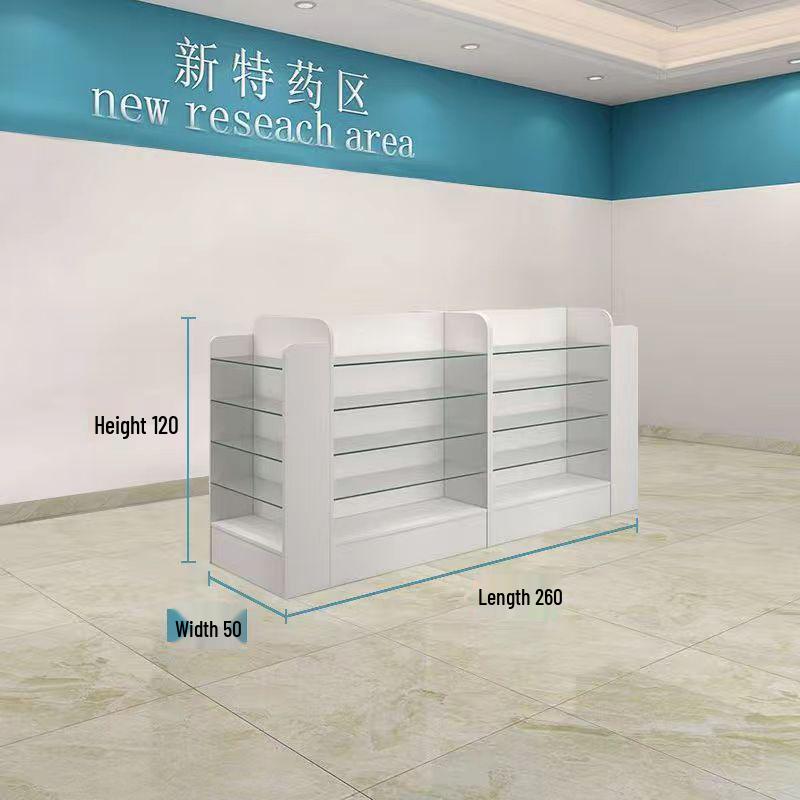 Western Medicine Pharmacy Display & Storage Cabinet