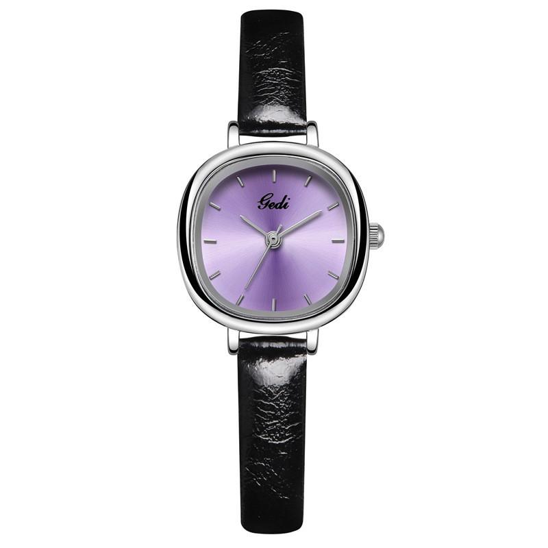 Gedi Womens Quartz Watch With Waterproof Mineral Glass For Casual And School Use
