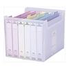 Nakabayashi Index File Box Document Storage Case F3 Clear Fubo I-F3C