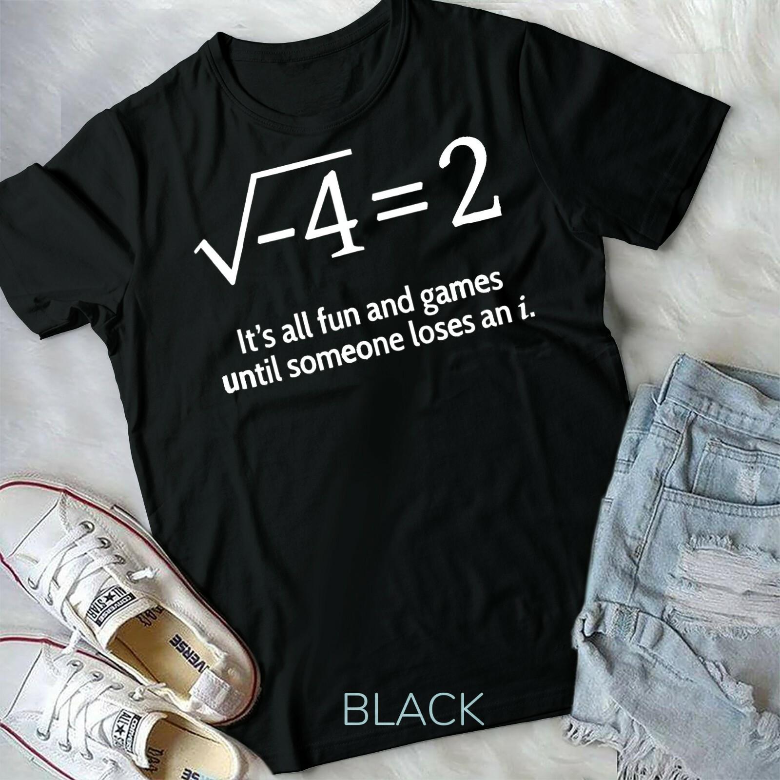 Someone Loses An i Funny Math Unisex Youth T-shirt S