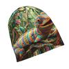 ZLIENSZUS Adult Yarn Gecko Beanie Hat - Yarn Forest Lizard with Gecko-Themed, Fashionable for -day Wear Suitable for Commuting, Evening Outfits & Them