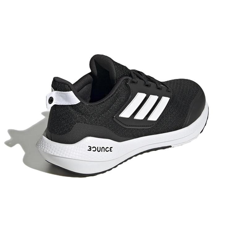 (GS) adidas EQ21 Run 2.0 Bounce J 'Black White' Kids' GY4354