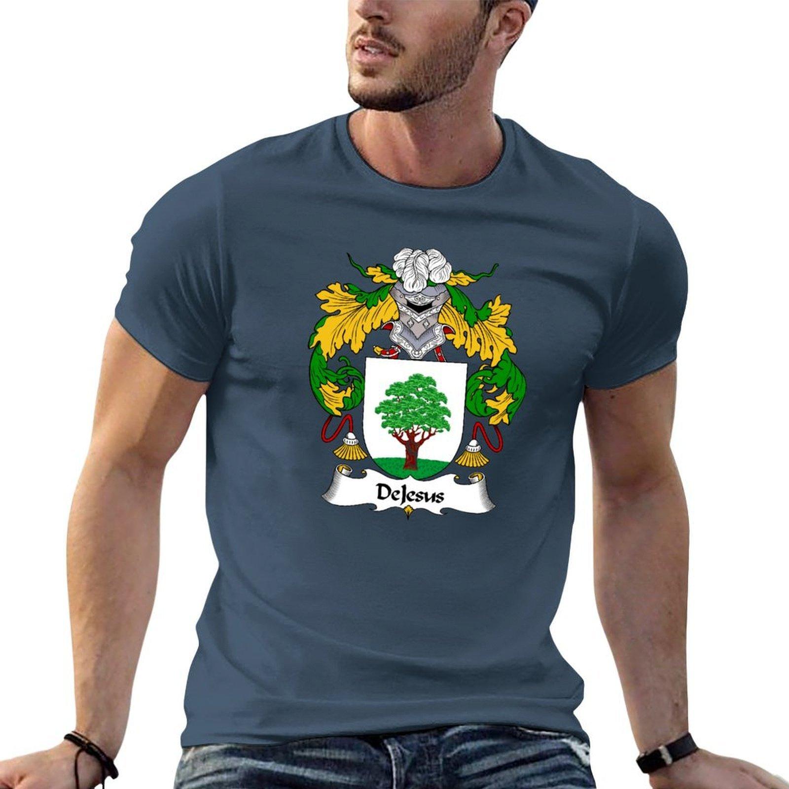 Dejesus Coat Of Armsfamily Crest Tshirt T Shirts For Unisex Graphic Vintage T Shirts For Unisex Cotton Soft Tshirt S