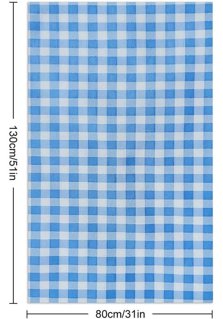 Blue and White Plaid Beach Towel for Adults,Quick Dry Bath Towel, Sand Free & Highly Absorbent Towels for Pool,Gym,Travel,Picnic