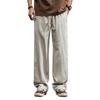 Lyocell casual pants men's new spring and autumn loose straight trendy men's pants sports men's wide-leg pants