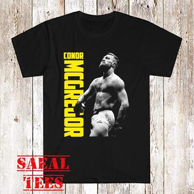 Conor Mcgregor Notorious MMA Ανδρικό Μαύρο Μέγεθος S-5XL