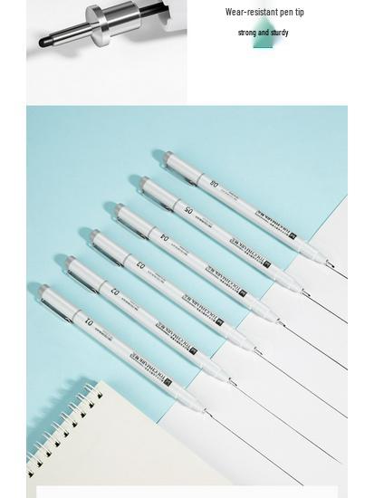 Authentic Touchmark Waterproof Quick-Dry Fine Liner Needle Pen Set for Art and Student Design