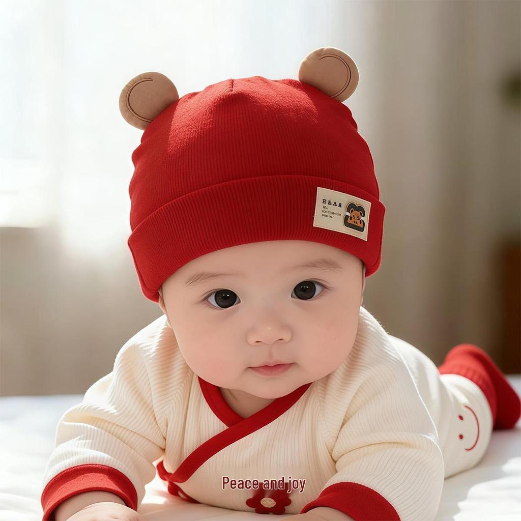 Warm Thickened Unisex Baby Hat for Newborns - Spring & Autumn