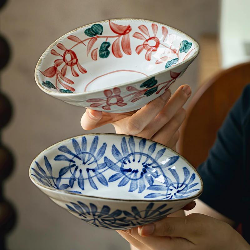 

Alley tail [Japanese atmosphere] features hand-painted shallow bowls, special-shaped plates, appetizers, ceramic cold dishes