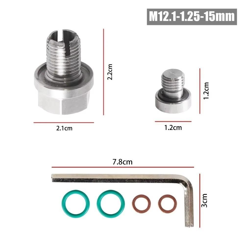 O-Ring Gasket Thread Repair Kit Stainless Steel Self Tapping Plug  Vehicle Maintenance