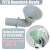High-Flow RV Utility Funnel, Compatible with 3/4" Water Inlet Systems, Heavy-Duty PETG Funnel for Winterization, Cleaning & Fluid Transfer