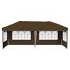 Pop Up Party Tent 575 X 289 X 245 Cm Taupe