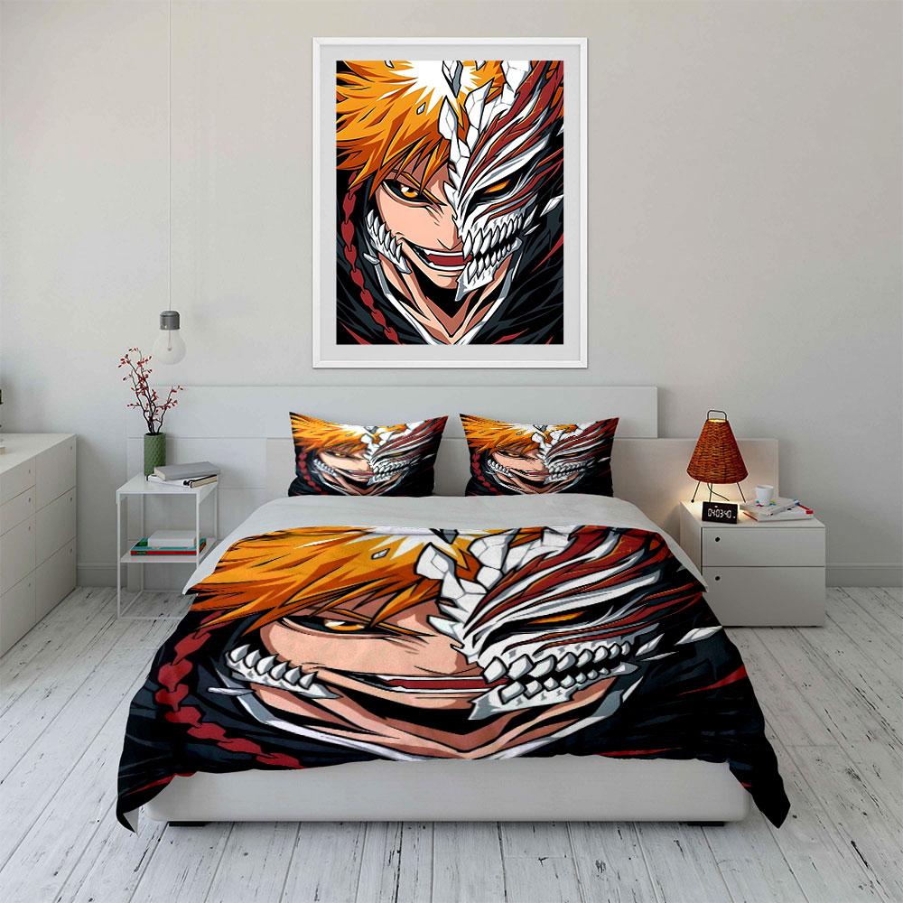 Split-faced Character Design. Bedding Sets Duvet Cover Sets Duvet Covers Pillowcases(1 * Duvet Cover 2 * Pillowcases Without Duvet Insert)