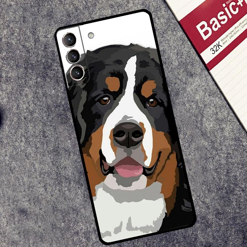 Etui Berneński Pies Pasterski Do Samsung Galaxy S24 Ultra S23 Ultra S22 S21 S20 FE S8 S9 S10 Plus Note 10 20 Pokrowiec