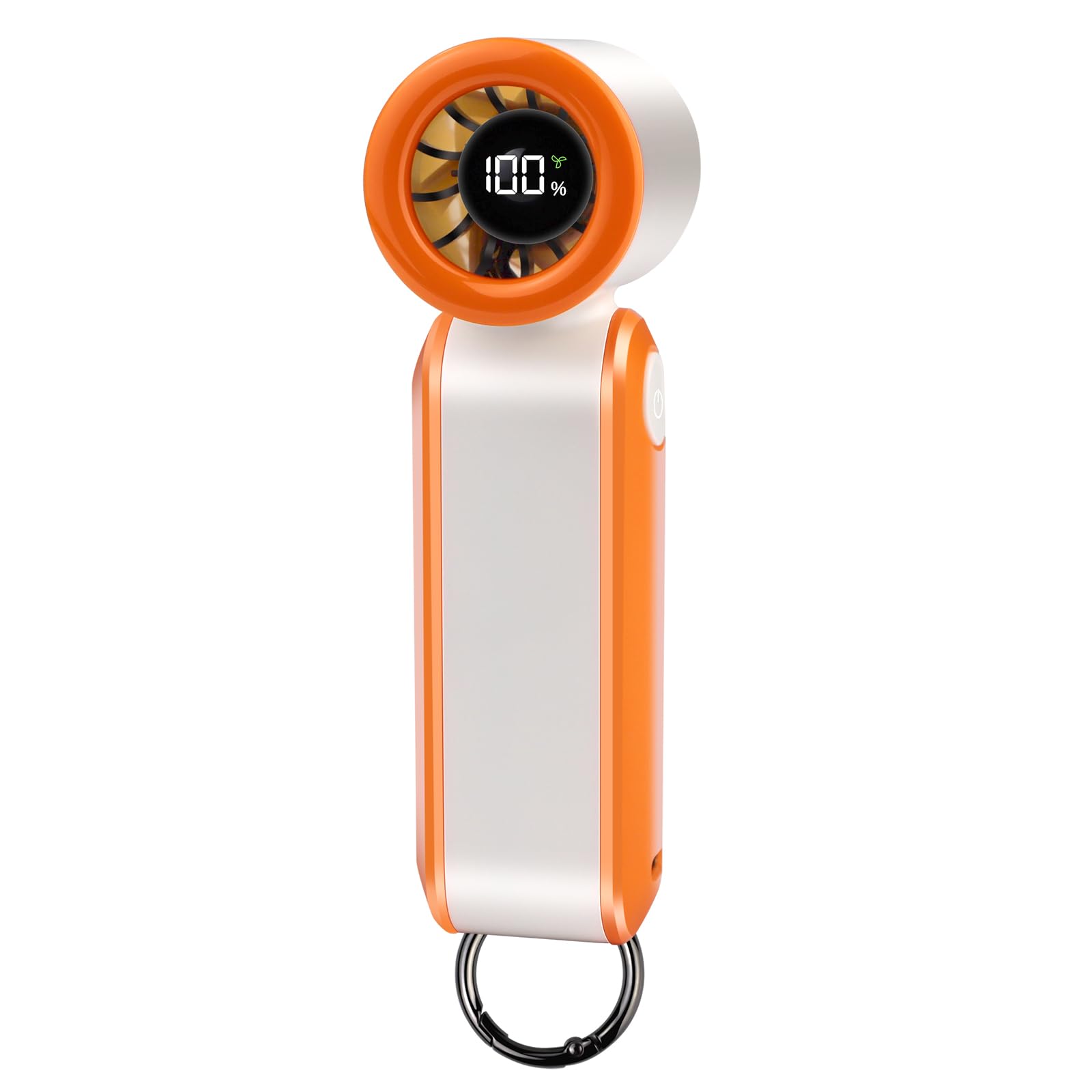 

HONEYYEAR Handheld Instant 5 Airflow Up to 8 Hours of Continuous Mini Heatstroke Ideal for and A Great 2-Way Fan, Portable, Cooling, Settings, Use,