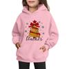 Sweatshirts For Teen Girls Hoodies Long Sleeve Drawstring Pullover Cute Printed Oversized Hoodie Christmas