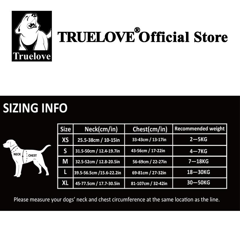 Pet Harness No Pull Nylon Reflective Dog Harness Adjustable Comfortable Control Step-In Brilliant Truelove Tlh5654