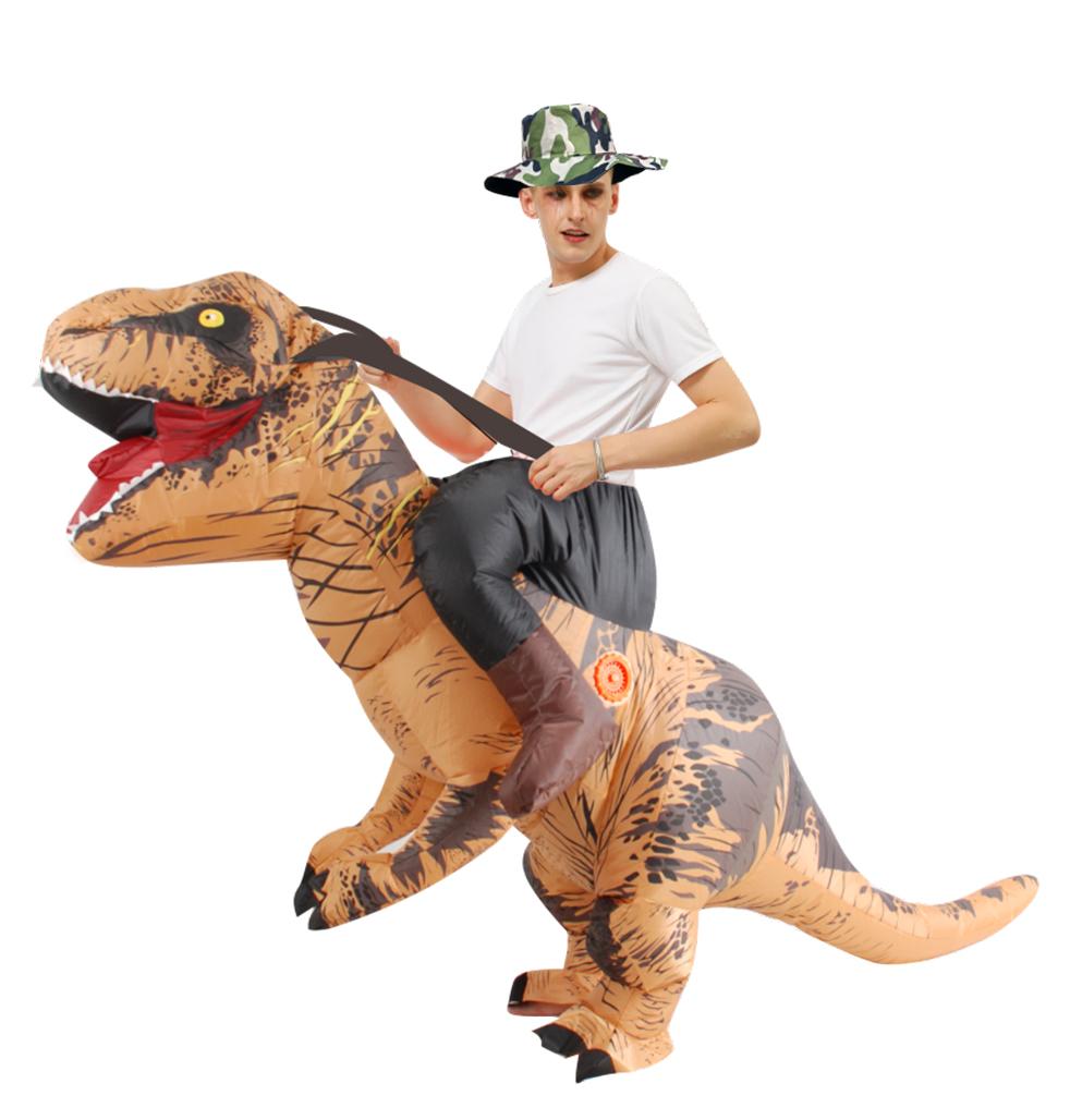Pieaugušajiem bērniem T-Rex dinozauru piepūšamie kostīmi