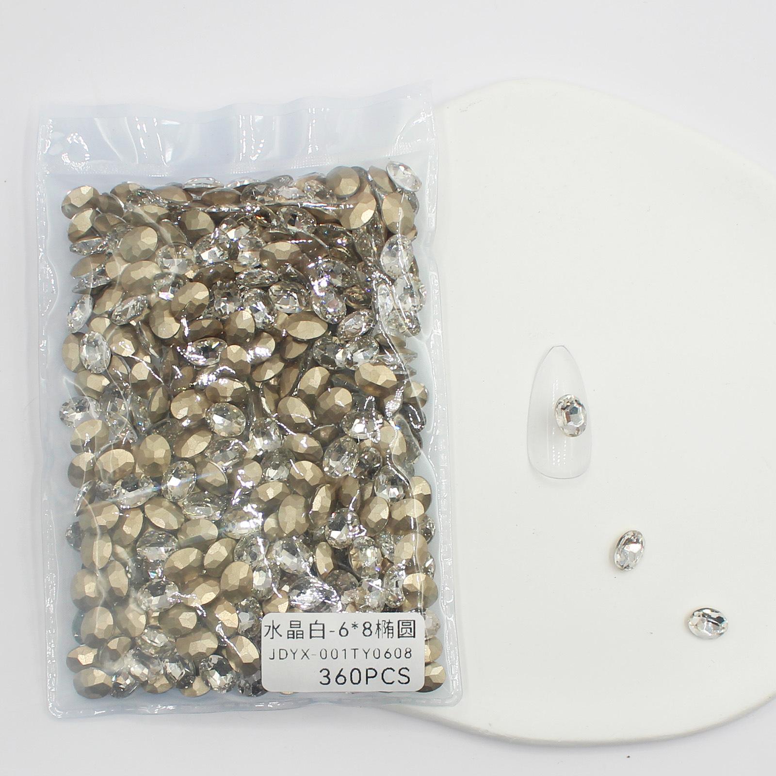 

Целая упаковка из 360 белых заостренных нижних бриллиантов, размер «Водяная капля любви», прозрачные бриллианты, украшения для нейл-арта, смешанная партия