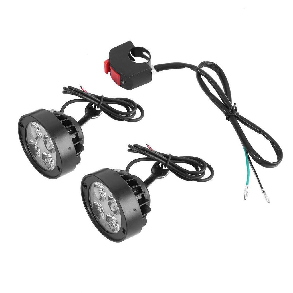 Karun Super Clear 1000Lm Motorcycle Led Headlight Lamp Scooter Fog Spotlight