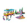 Lego Friends Forest Camper Van and Sailboat Set