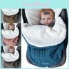Knit Newborn Baby Swaddle Stroller Wrap Blanket Warm Infant Pram Bag Sleeping
