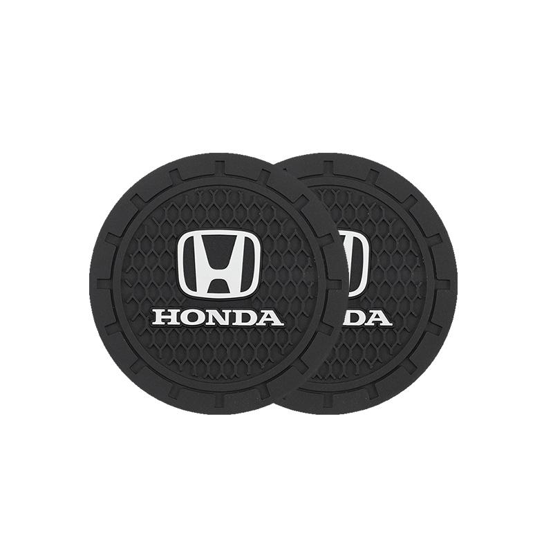 Honda Car Cup Holder Mat Exclusive Car Interior Water Cup Mat For Honda Civic FIT Accord Prelude CRV 5th City CRZ CRX Jazz HRV