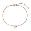 Julius1 Surgical Steel Simple Heart Bracelet Jsb-001