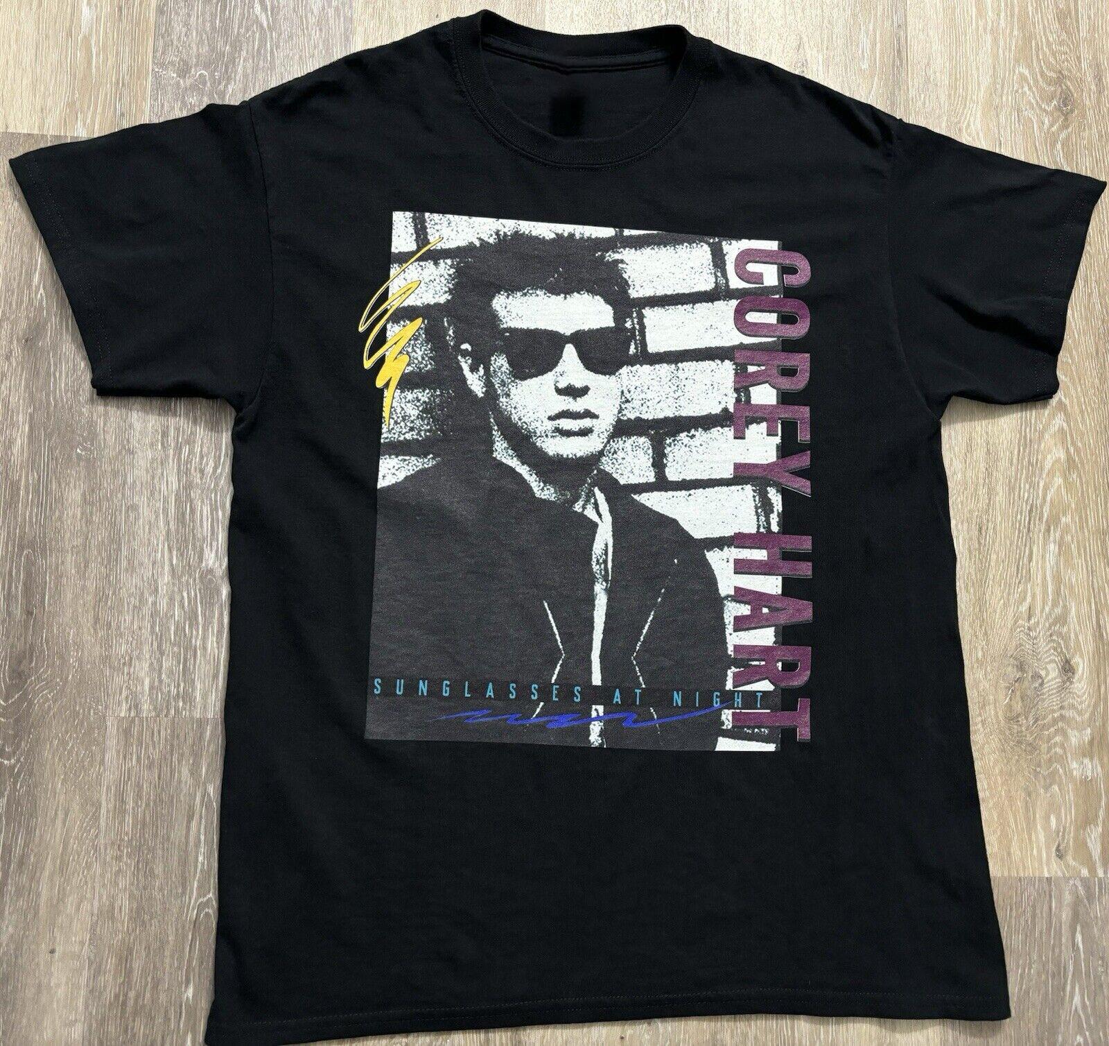 Corey Hart SUNGLASSES AT NIGHT Cotton Unisex T-Shirt S To 5XL XXXL