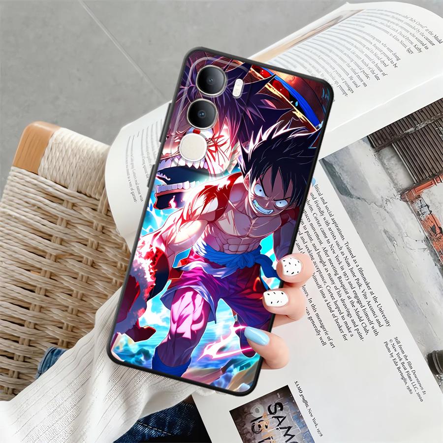 Phone Cover Case for Vivo Y52S Y93 Y71 Y91 Y75 Y81 Y50 Y95 Y51S Y78 V27 V21E V23 V25 V30 V29 Y53S Cool Zoro Anime