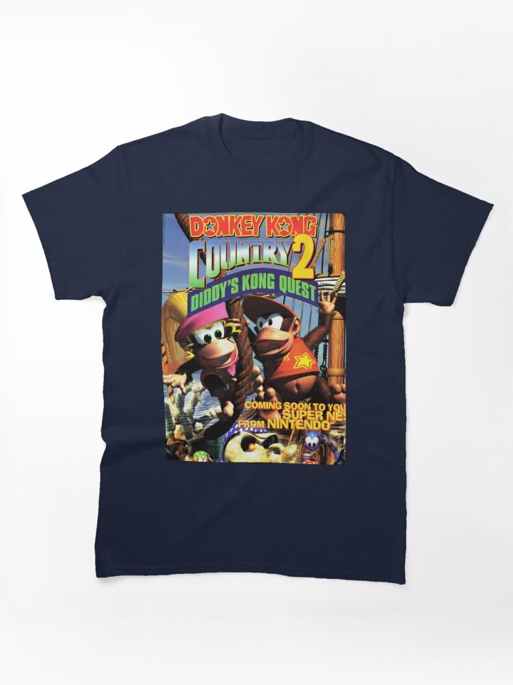 Donkey Kong Donkey Kong Country 2 game poster Classic T-Shirt